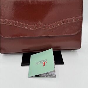 HOBO Rich Brown Leather Handbag